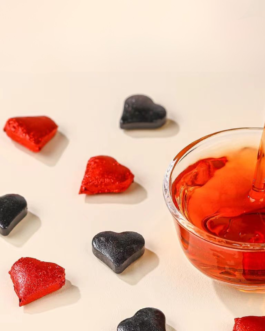 Buy Two Get Three, Loquat Liu Bao Tea Resin Heart-shaped Wood-fired Simmered Portable Instant Cold or Hot Brew Tea Individually Packaged Official Gift Set 100g*1 Can Support COD