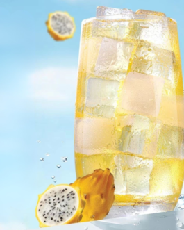 Good Promotion-Buy Two Get Three,Yellow Dragon Fruit Tea Essence Cold Brew Concentrated Premium Original Flavor Instant Tea Rich Aroma 100g*1 Can Support COD