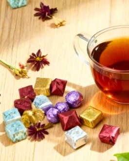 Mixed Pu’erh Tea Resin Buy Two Get Three Time-honored Simmering Craft 4 Distinct Flavors(Original, Jasmine, Dried Tangerine Peel, Rose)120g/can Support COD